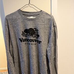 Gray Roots Vancouver Canada Long Sleeve Shirt